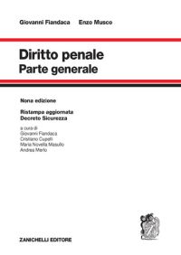 DIRITTO PENALE Parte generale