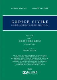 CODICE CIVILE Volume IV Delle obbligazioni L IV. artt. 1470-2059