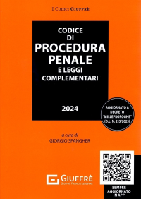 CODICE DI PROCEDURA PENALE 2024 e leggi complementari pocket