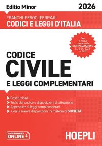 CODICE CIVILE 2026 e leggi complementari Pocket