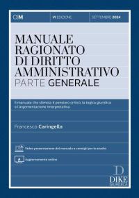 MANUALE RAGIOINATO DI DIRITTO AMMINISTRATIVO Parte Generale