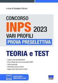 CONCORSO INPS 2023 VARI PROFILI - PROVA PRESELETTIVA
