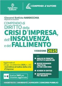 COMPENDIO DI DIRITTO DELLA CRISI D'IMPRESA, DELL'INSOLVENZA E DEL FALLIMENTO