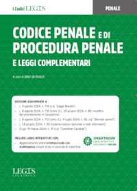 CODICE PENALE E DI PROCEDURA PENALE e leggi complementari