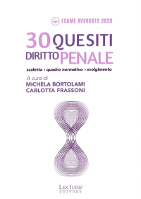 30 QUESITI DI DIRITTO PENALE