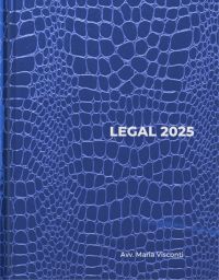 AGENDA LEGALE 2025 Lapislazzuli & Argento