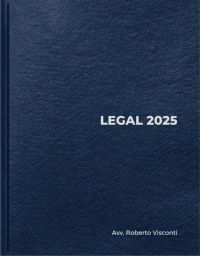 AGENDA LEGALE 2025 Blu Navy & Argento