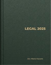 AGENDA LEGALE 2025 Verde British & Oro