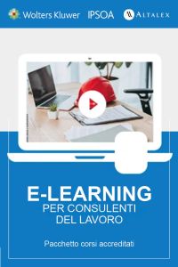 E-LEARNING PER CONSULENTI DEL LAVORO 17 crediti formativi di cui 6 in materie ob bligatorie