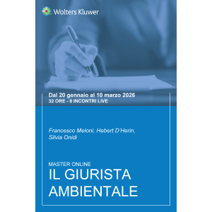 Master Il giurista ambientale