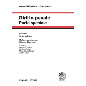 DIRITTO PENALE Parte speciale Volume 1
