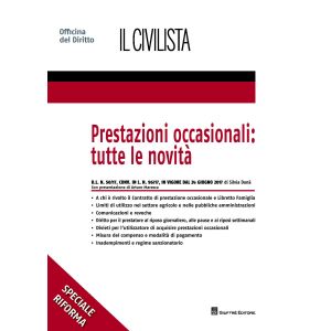 PRESTAZIONI OCCASIONALI: TUTTE LE NOVITÀ