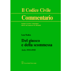 DEL GIUOCO E DELLA SCOMMESSA Artt. 1933-1935