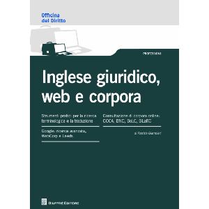 INGLESE GIURIDICO, WEB E CORPORA