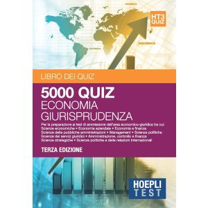 5000 QUIZ ECONOMIA GIURISPRUDENZA Libro dei quiz