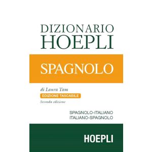 DIZIONARIO HOEPLI SPAGNOLO Tascabile