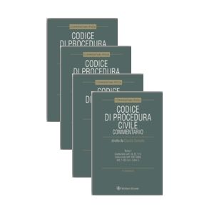 CODICE DI PROCEDURA CIVILE 2018 in 4 volumi