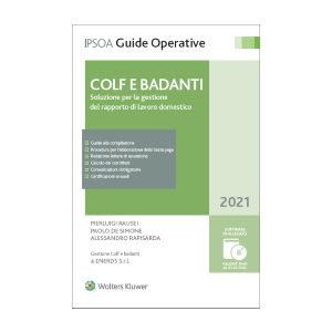 COLF E BADANTI 2021 Con cd-rom