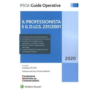IL PROFESSIONISTA E IL D.LGS  231/2001