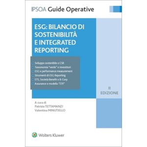 ESG: BILANCIO DI SOSTENIBILITA' E INTEGRATED REPORTING