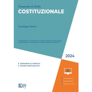 COMPENDIO DI DIRITTO COSTITUZIONALE 2024