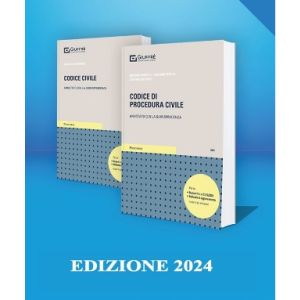 OFFERTA DUE CODICI ESAME AVVOCATO 2024 Codici Civile e Procedura Civile