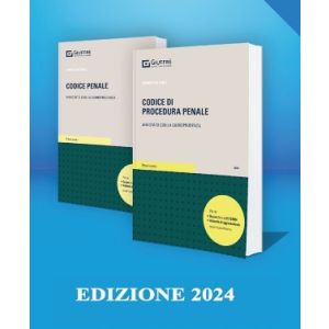 OFFERTA DUE CODICI ESAME AVVOCATO 2024 Codici Penale e Procedura Penale