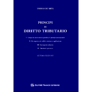 PRINCIPI DI DIRITTO TRIBUTARIO