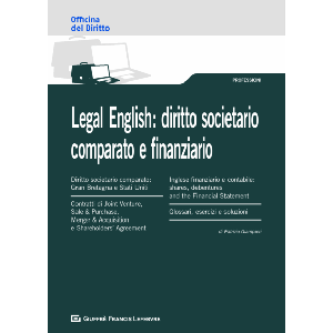 LEGAL ENGLISH: DIRITTO SOCIETARIO COMPARATO E FINANZIARIO