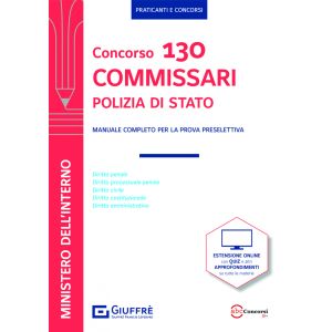 CONCORSO 130 COMMISSARI POLIZIA DI STATO