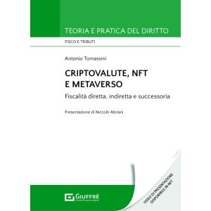 CRIPTOVALUTE,  NFT E METAVERSO