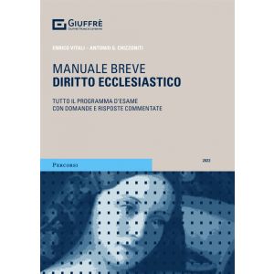 MANUALE BREVE DIRITTO ECCLESIASTICO