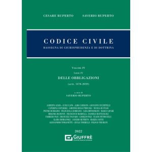 CODICE CIVILE Volume IV Delle obbligazioni L IV. artt. 1470-2059
