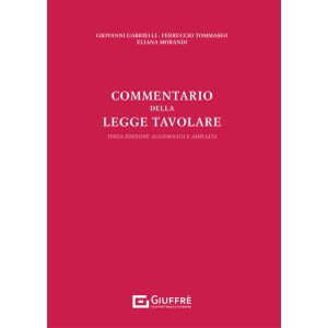 COMMENTARIO DELLA LEGGE TAVOLARE