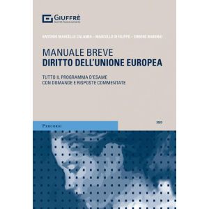 MANUALE BREVE DIRITTO DELL'UNIONE EUROPEA