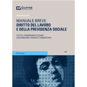 MANUALE BREVE DIRITTO DEL LAVORO E DELLA PREVIDENZA SOCIALE