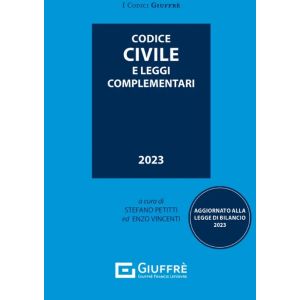 CODICE CIVILE 2023  e leggi complementari Pocket