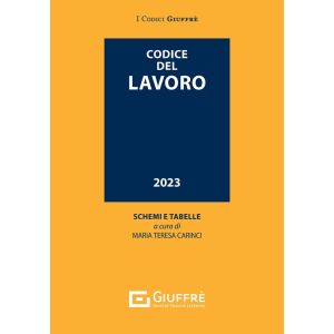 CODICE DEL LAVORO 2023 pocket