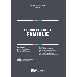 FORMULARIO DELLE FAMIGLIE