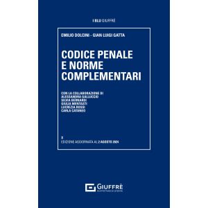 CODICE PENALE 2024 e norme complementari