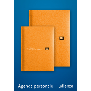 AGENDA PERSONALE + UDIENZA ARANCIONE 2025