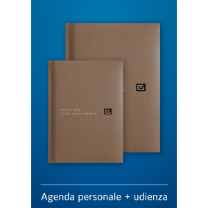 AGENDA PERSONALE + UDIENZA MARRONE 2025