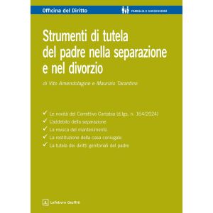 STRUMENTI DI TUTELA DEL PADRE NELLA SEPARAZIONE E NEL DIVORZIO