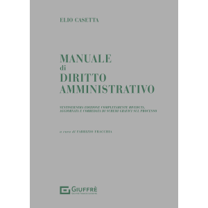 MANUALE DI DIRITTO AMMINISTRATIVO