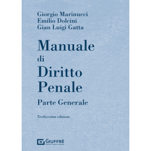 MANUALE DI DIRITTO PENALE 2024 Parte Generale