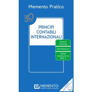 MEMENTO PRINCIPI CONTABILI INTERNAZIONALI 2024