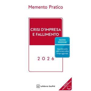MEMENTO CRISI D'IMPRESA E FALLIMENTO 2026