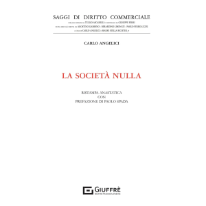 LA SOCIETÀ NULLA