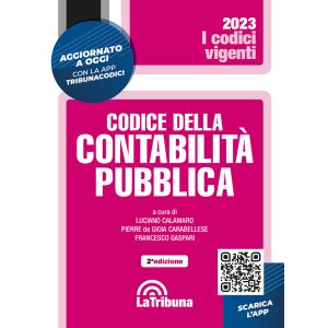 CODICE DELLA CONTABILITÀ PUBBLICA 2023