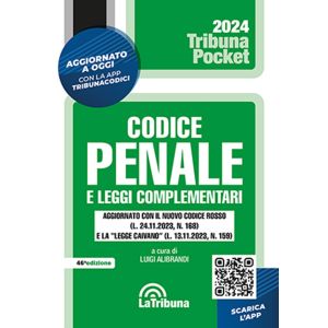 CODICE PENALE 2024 e leggi complementari pocket